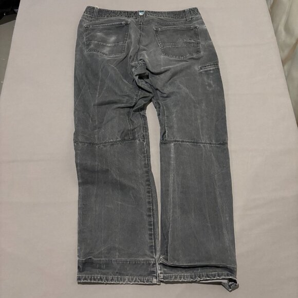 Kuhl Pants 40x34 40x33 RYDR Black Straight Leg High Rise Faded Outdoor Casual - Picture 8 of 9